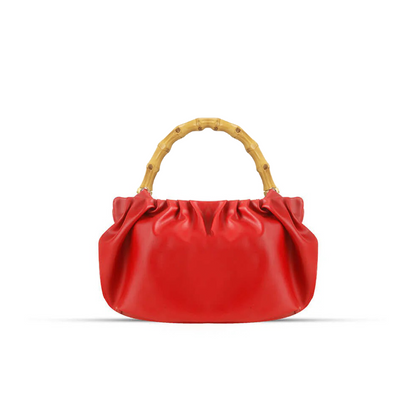 Rose Red - Leftover women's handbag in red by Bag X