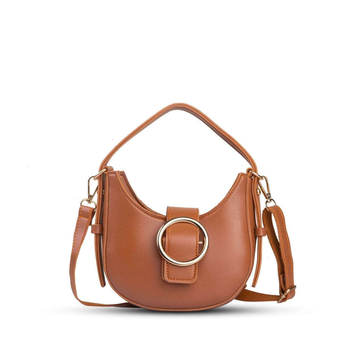 Chia Brown women's mini bag in brown by Bag X