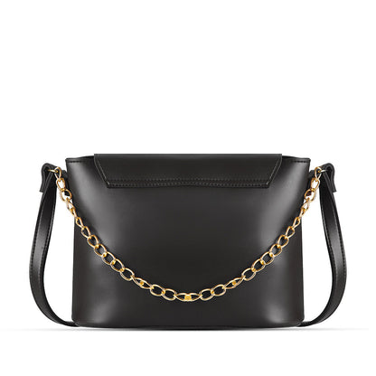 August Black women's shoulder bag in black by Bag X