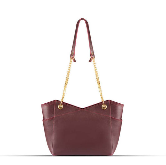 Reena Maroon women's tote bag in maroon by Bag X