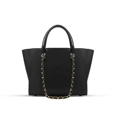 Plush Black women's handbag in black by Bag X