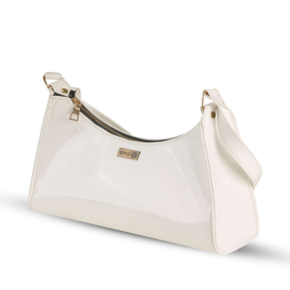 Lark White women's handbag in white by Bag X