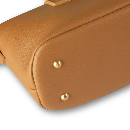 Bolt Brown women's crossbody bag in brown by Bag X