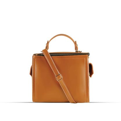 Barbara Brown women's shoulder bag in brown by Bag X