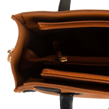 Mingle Brown women's handbag in brown by Bag X