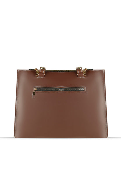 Arya Choco women's shoulder bag in choco by Bag X