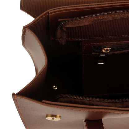 Sigma Choco - Leftover women's shoulder bag in choco by Bag X