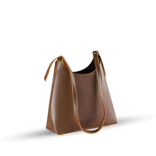 Monica Brown women's tote bag in brown by Bag X