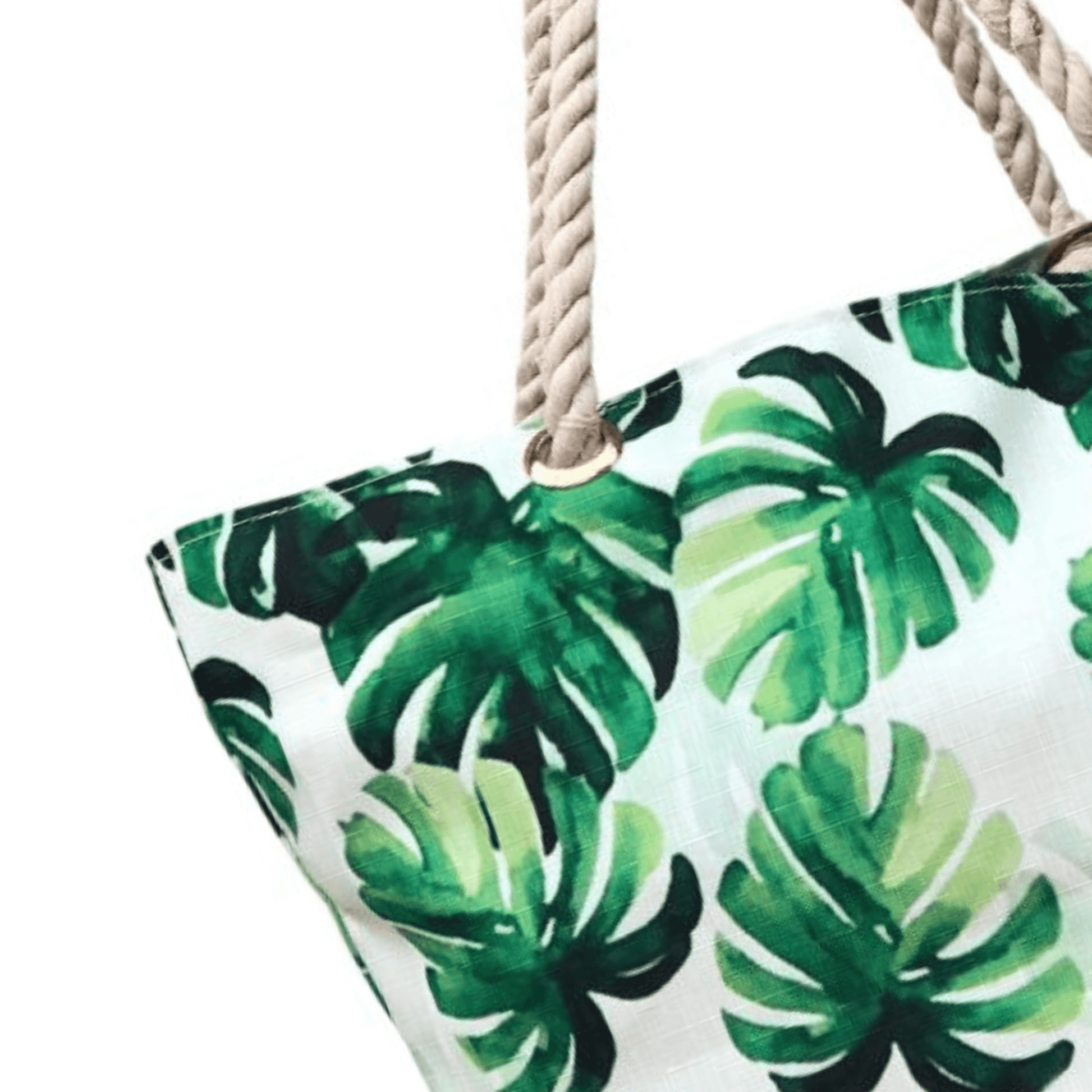 TROPICAL CANVAS TOTE - Bag X