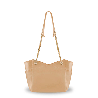 Reena Beige women's tote bag in beige by Bag X