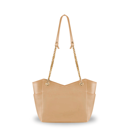 Reena Beige women's tote bag in beige by Bag X