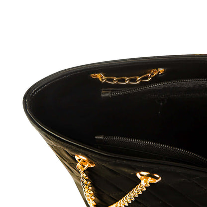 Bambi Black - Leftover women's tote bag in black by Bag X