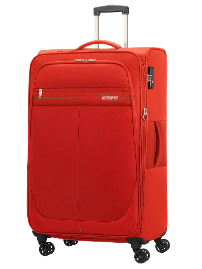 American Tourister Deep Dive - Set of 3 Expandable Red - Bag X