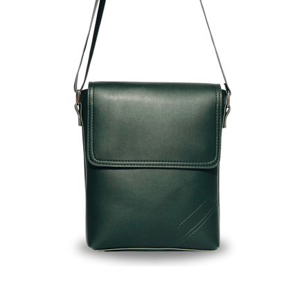 Alpha Green - Leftover women's crossbody bag in green by Bag X