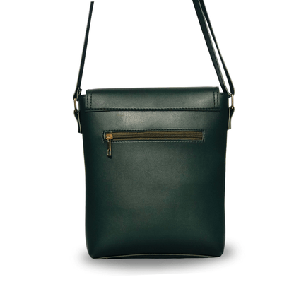 Alpha Green - Leftover women's crossbody bag in green by Bag X