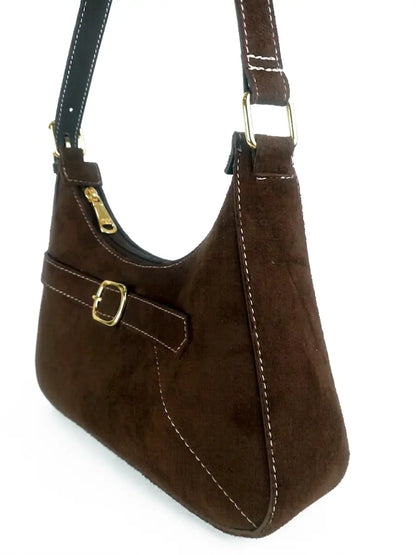 Barcelona Brown women's shoulder bag in brown by Bag X