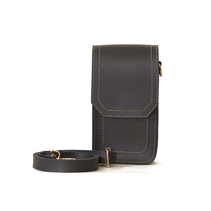 Mobo Pouch Black women's crossbody bag in black by Bag X