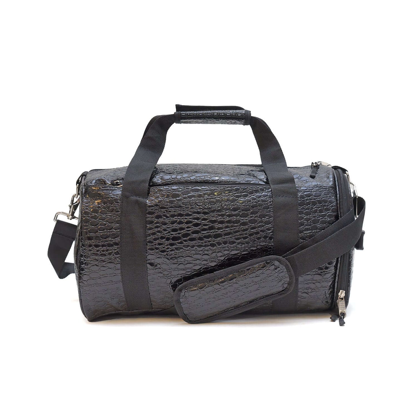 ZORRO DUFFEL CROCODILE BLACK - Bag X