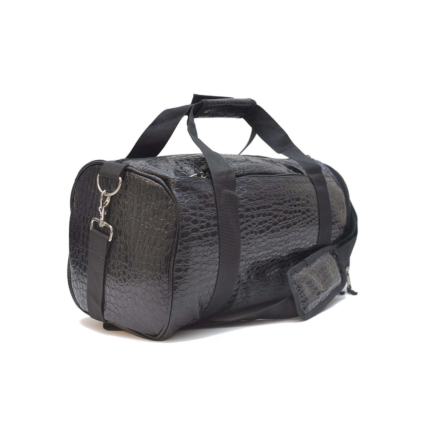 ZORRO DUFFEL CROCODILE BLACK - Bag X