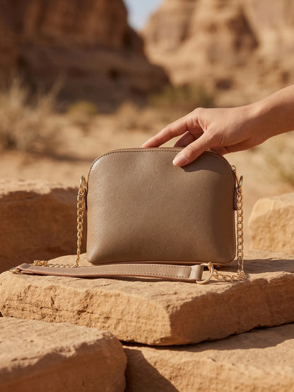 Flexi Mini Brown women's crossbody bag in brown by Bag X