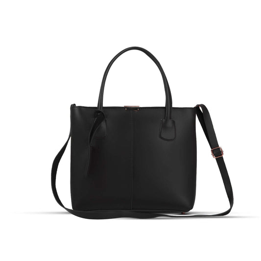 Dove Black women's handbag in black by Bag X