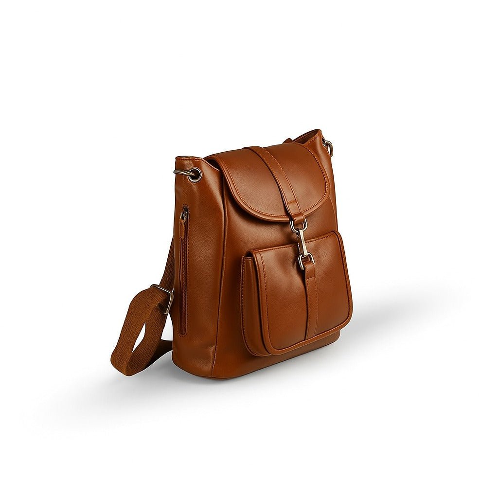 ANNA BACKPACK BROWN - Bag X