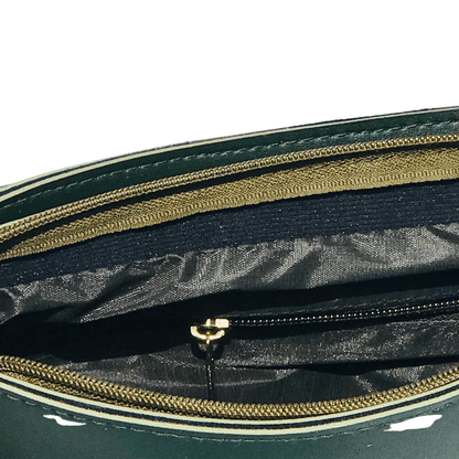 Alpha Green - Leftover women's crossbody bag in green by Bag X