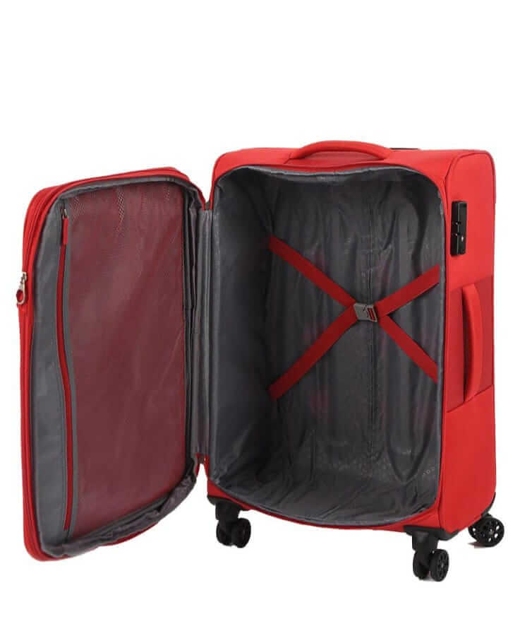 American Tourister Deep Dive - Set of 3 Expandable Red - Bag X