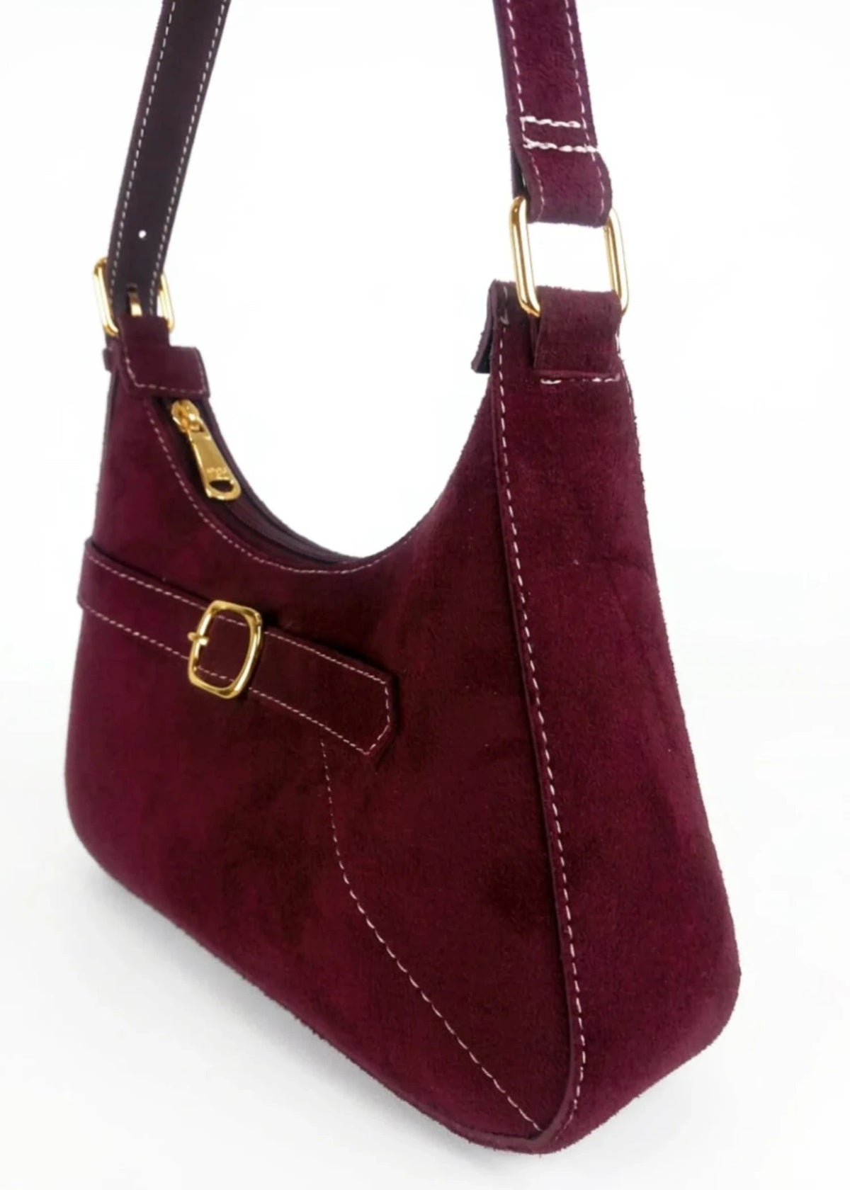 Barcelona Maroon women's shoulder bag in maroon by Bag X
