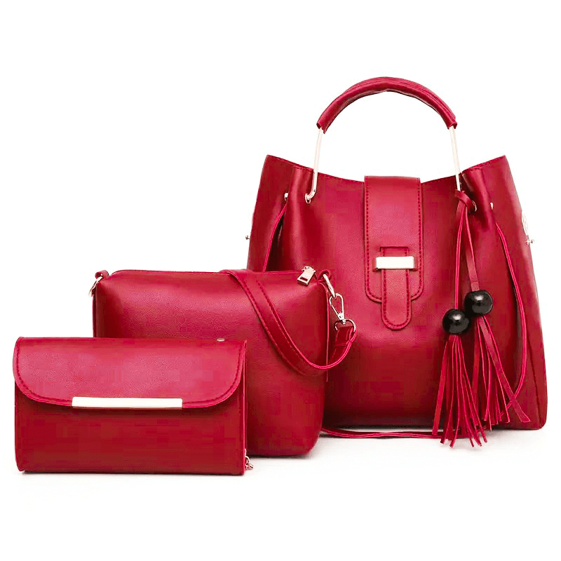 ALEXA 3 PCS RED - Bag X