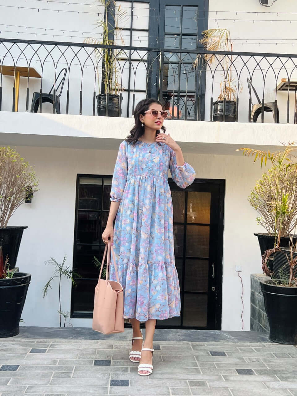 TOTE SHOULDER PINK - Bag X