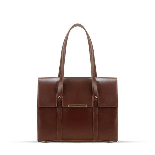 Sigma Choco - Leftover women's shoulder bag in choco by Bag X