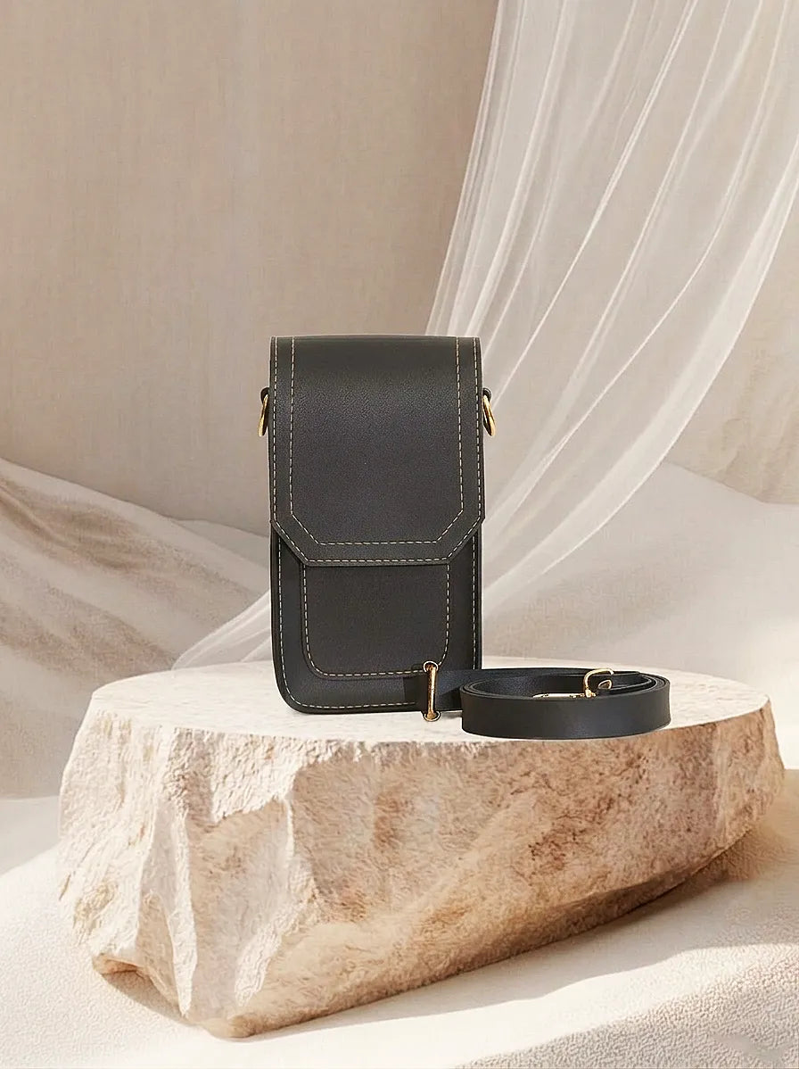 Mobo Pouch Black women's crossbody bag in black by Bag X