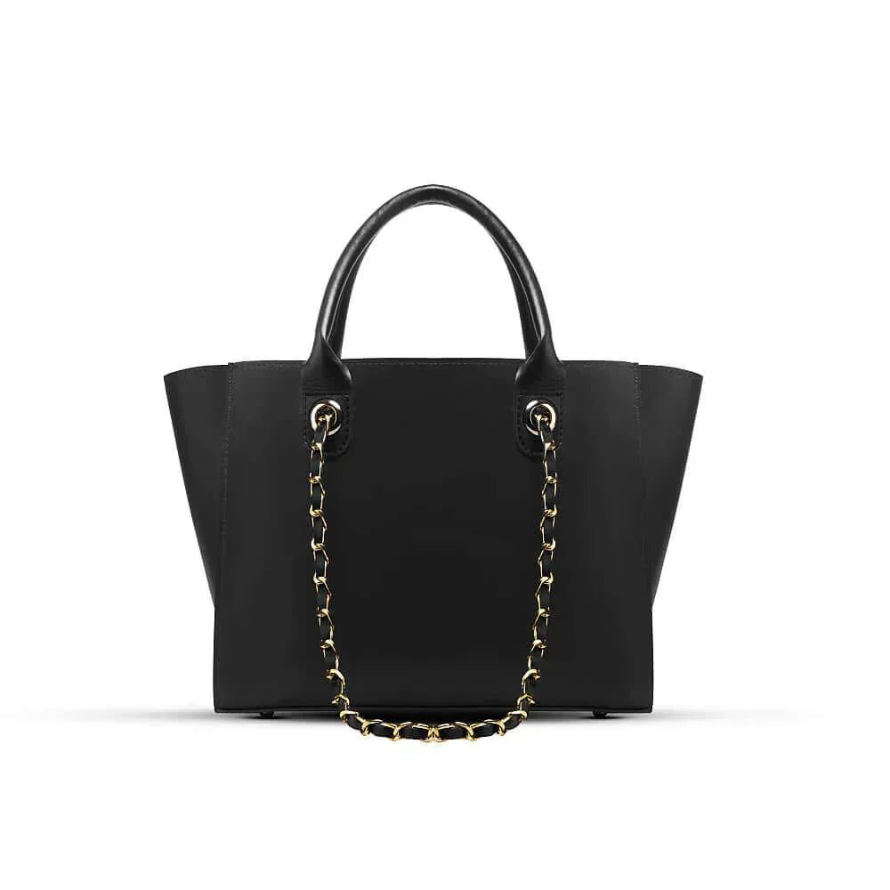 Plush Black women's handbag in black by Bag X