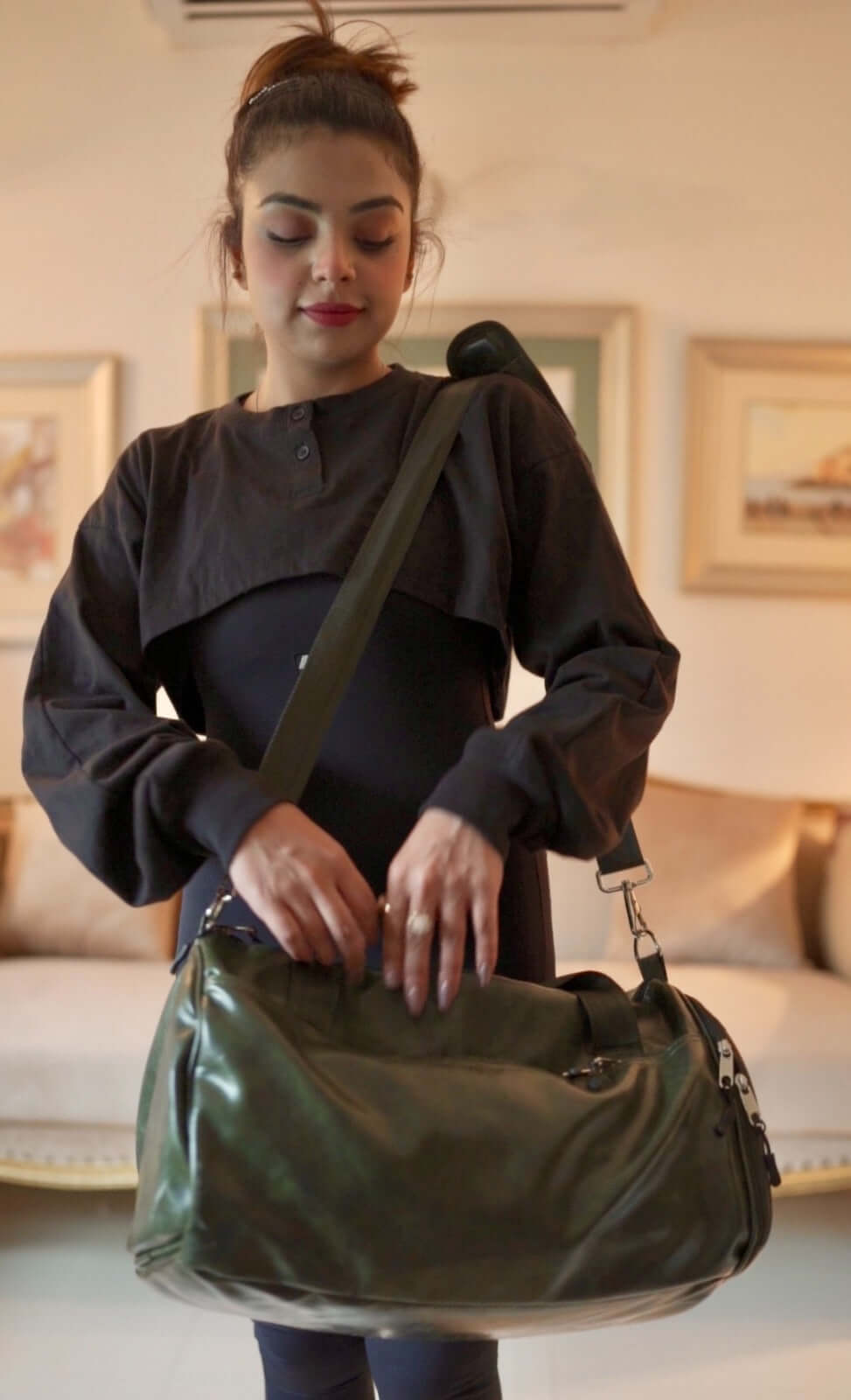 ZORRO DUFFEL GREEN - Bag X