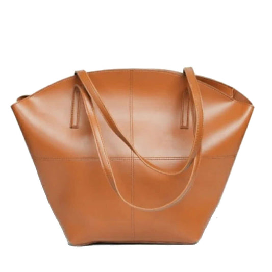 TOTE SHOULDER BROWN - Bag X