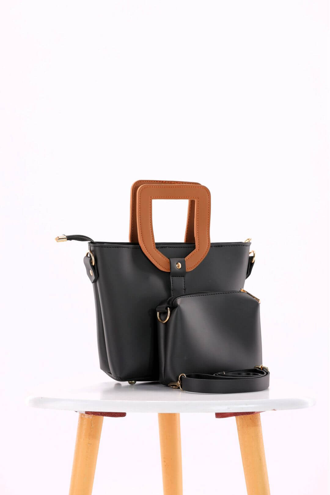 VOYAGE BLACK / BROWN - Bag X
